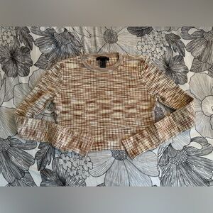 Forever 21 Long Sleeve Crop Top